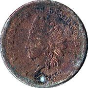 New York Civil War Token - Benner and Bendinger - Obverse