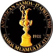 1 Dollar (America's Cup with Rope-like Ornamentation) - Obverse