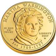 10 Dollars (Martha Washington; Bullion Coinage) - Obverse