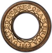1 Dollar "1852 Gold Dollar" (Pattern; silver) - Obverse
