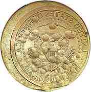 ½ Dollar "1964 Kennedy" (Pattern) - Reverse