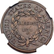 Hard Times Token - Am I not a man and a brother - Reverse