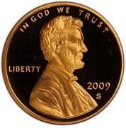 1 Cent "Lincoln Cent" (Professional Life - Bronze) - Obverse