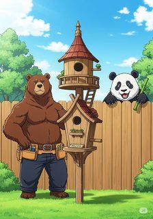 The Bear Who Wouldn't Giggle comedy story for 3-6 years children in English featuring humorous themes