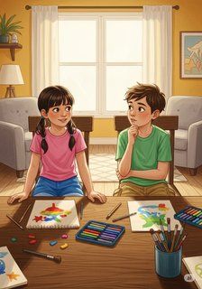 Our Special Traditions daily life story for 7-12 years children in English featuring warm themes