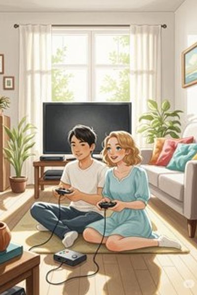 愛のゲーム攻略法 romance story for 13-18 years children in Japanese featuring warm themes
