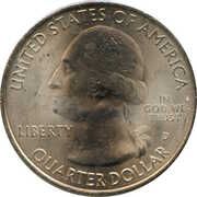 ¼ Dollar "Washington Quarter" (Vicksburg National Military Park, Mississippi) - Obverse