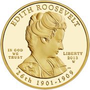 10 Dollars (Edith Roosevelt; Bullion Coinage) - Obverse