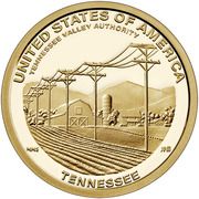 1 Dollar (American Innovation - Tennessee) - Reverse