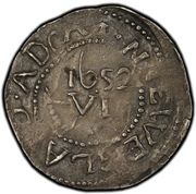 6 Pence - Willow Tree - Reverse
