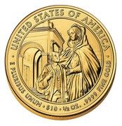 10 Dollars (Louisa Adams; Bullion Coinage) - Reverse