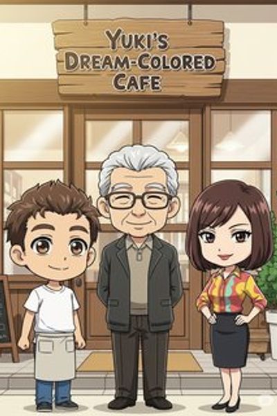 ユウキの夢色カフェ 〜起業の50ステップ〜 educational story for 7-12 years children in Japanese featuring inspiring themes