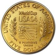 5 Dollars (World Cup Tournament) - Reverse