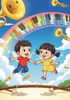The Jive of a Lifetime fantasy story for 3-6 years children in Japanese featuring joyful themes