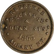 Civil War Merchant Token (John Thomas) - Obverse