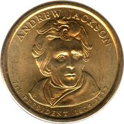 1 Dollar (Andrew Jackson) - Obverse