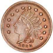 Civil War Merchant Token - Drover's Hotel (St Louis, Missouri) - Reverse
