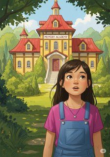 Elara and the Memory Superpower educational story for 7-12 years children in English featuring inspiring themes