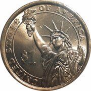 1 Dollar (William McKinley) - Reverse