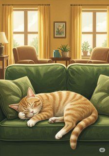 FEE, LE CHAT EFFRAYÉ daily life story for 7-12 years children in French featuring warm themes