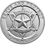 ½ Dollar (National Law Enforcement Memorial and Museum) - Obverse