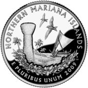 ¼ Dollar "Washington Quarter" (Northern Mariana Islands - Silver Proof) - Reverse