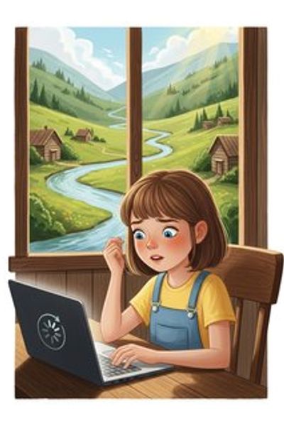 The Wires of Willow Creek educational story for 7-12 years children in English featuring inspiring themes