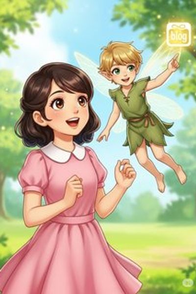 夢を叶えるブログ educational story for 7-12 years children in Japanese featuring inspiring themes