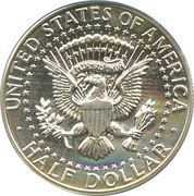 ½ Dollar "Kennedy Half Dollar" (90% Silver) - Reverse