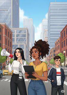 Fragments of Tomorrow drama story for 18+ years children in English featuring inspiring themes