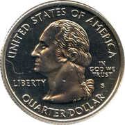 ¼ Dollar "Washington Quarter" (Tennessee) - Obverse