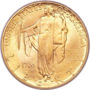 2½ Dollars (Independence) - Obverse