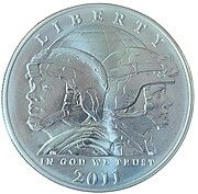 1 Dollar (United States Army Commemorative) - Obverse