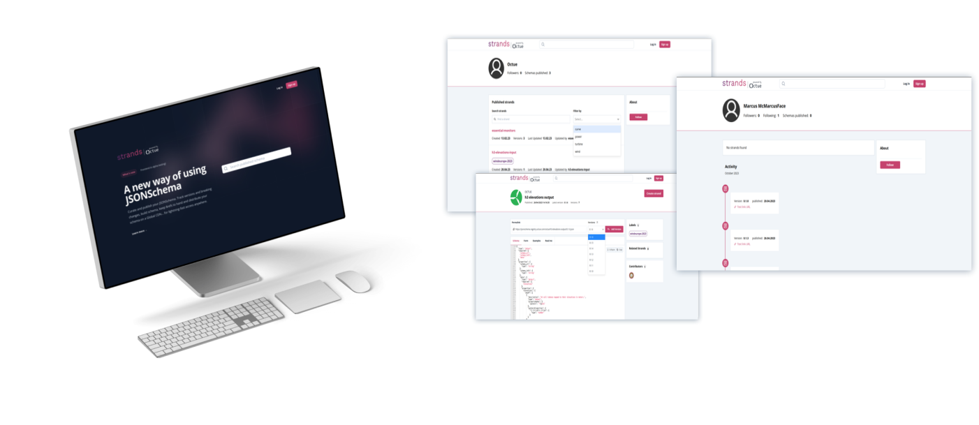 JSON Schema Management Platform