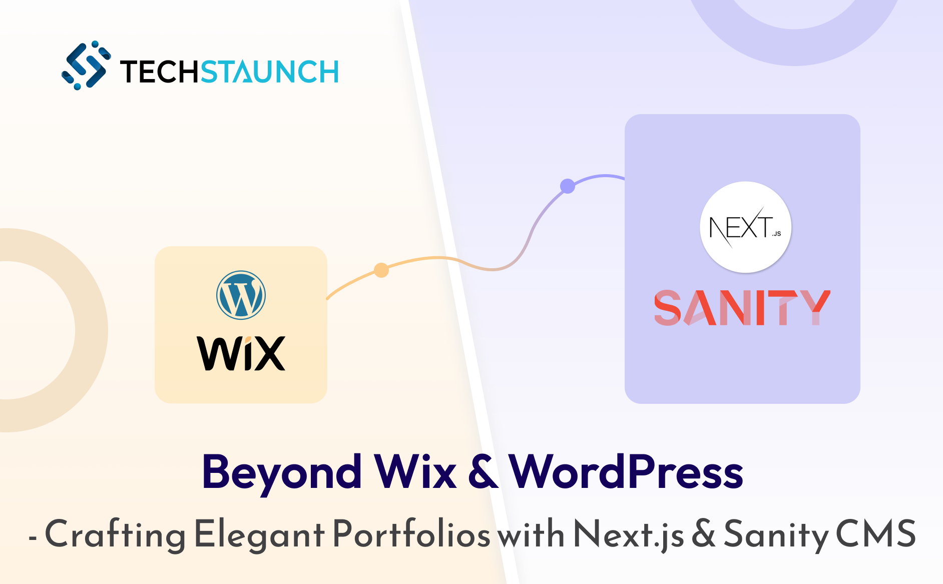 Beyond Wix & WordPress: Crafting Elegant Portfolios with Next.js & Sanity CMS | Techstaunch