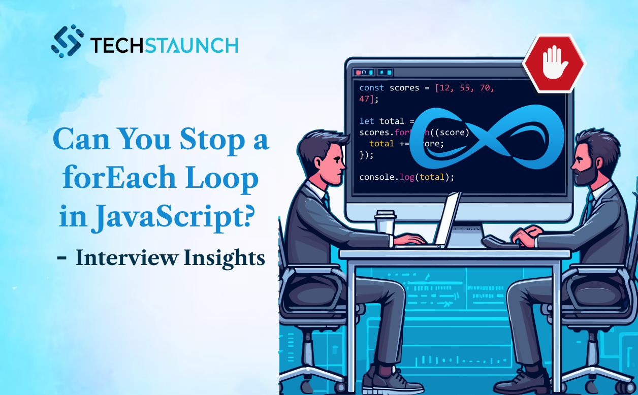 Can You Stop a forEach Loop in JavaScript? - Interview Insights-image
