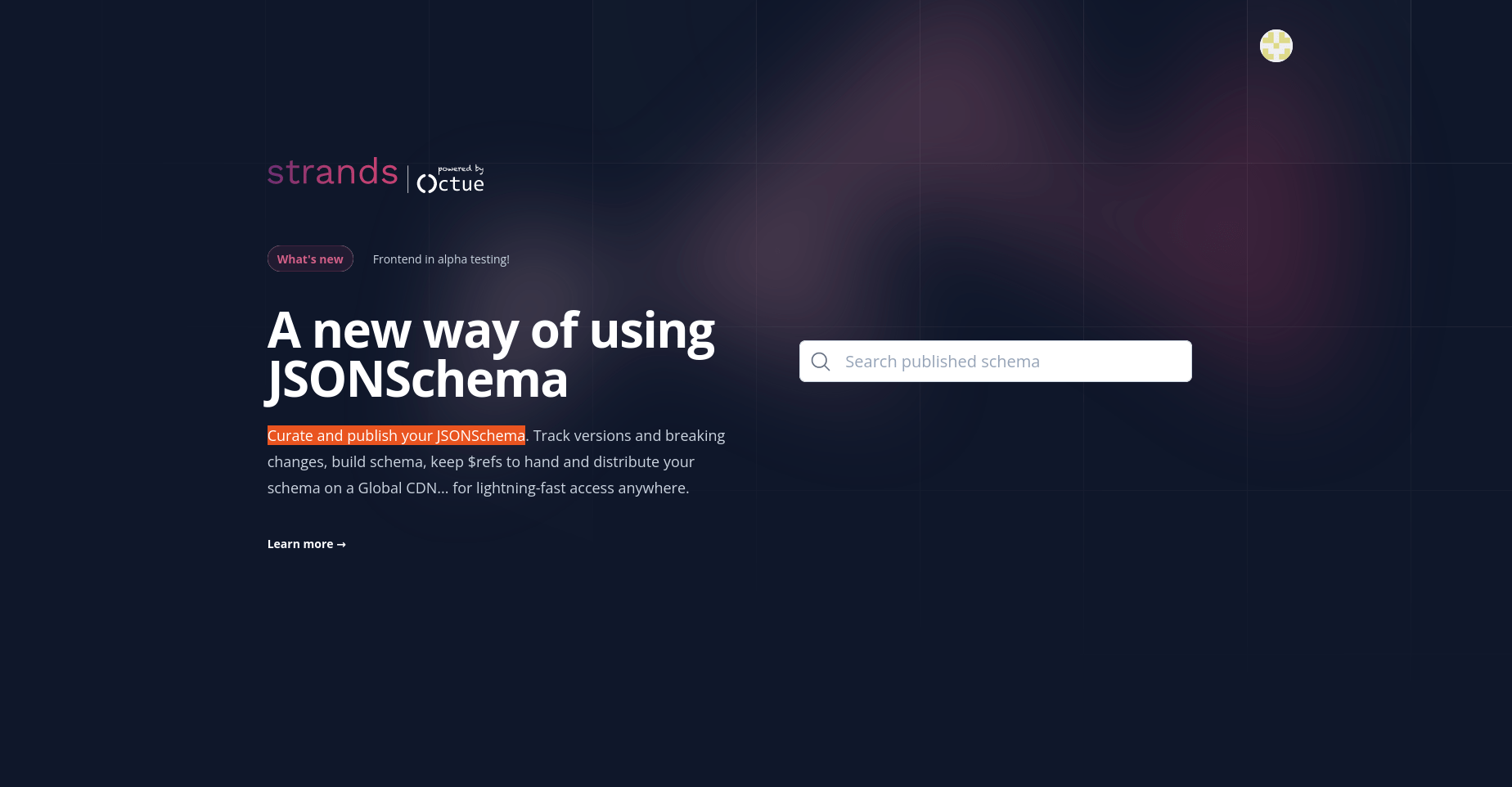 JSON Schema Management Platform