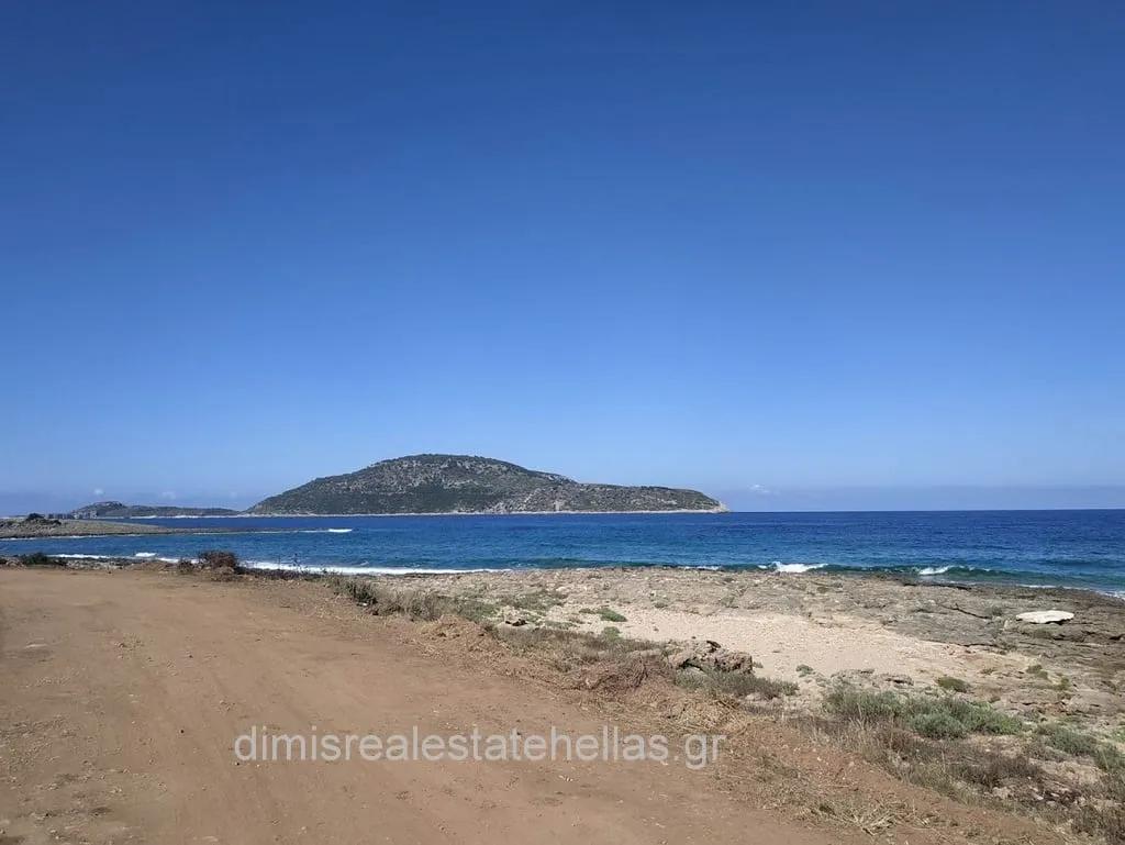 Seaside plot for sale in Marathopoli Messinia