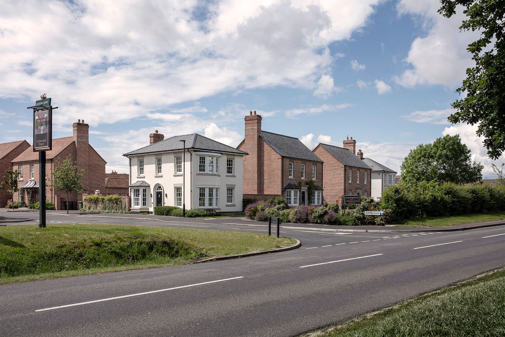 Landowner development on the outskirts of Romsey 
