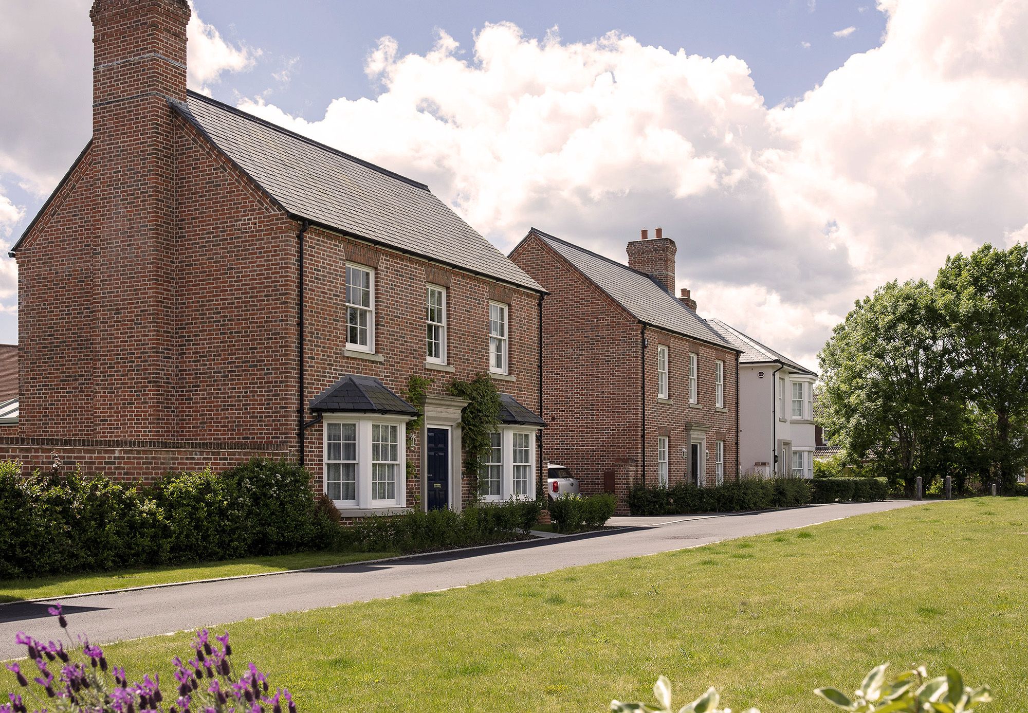 Landowner development on the outskirts of Romsey 