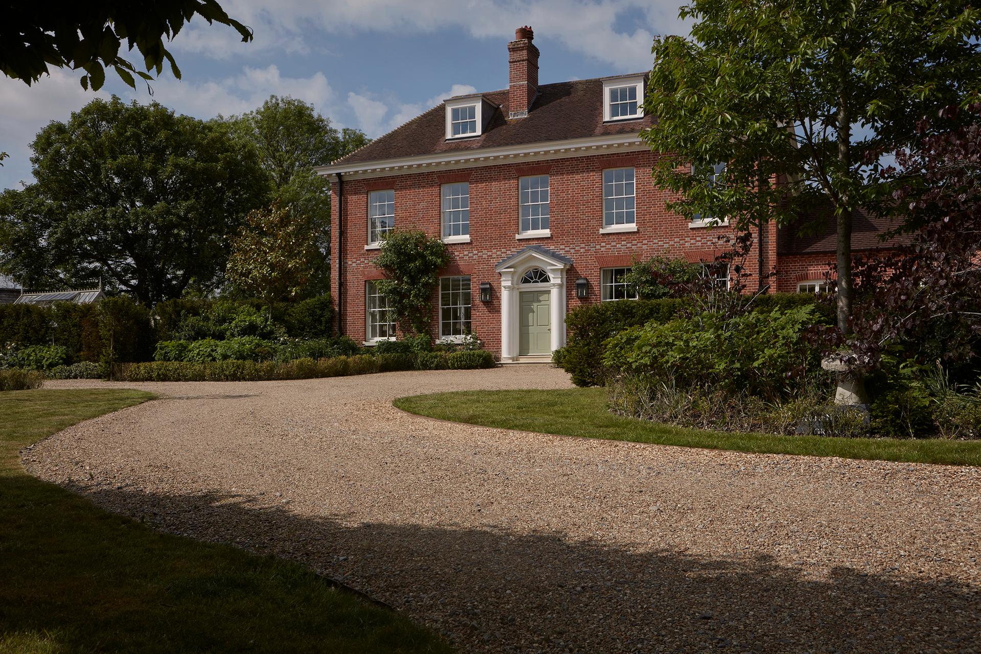 A new classical manor house in the classical style