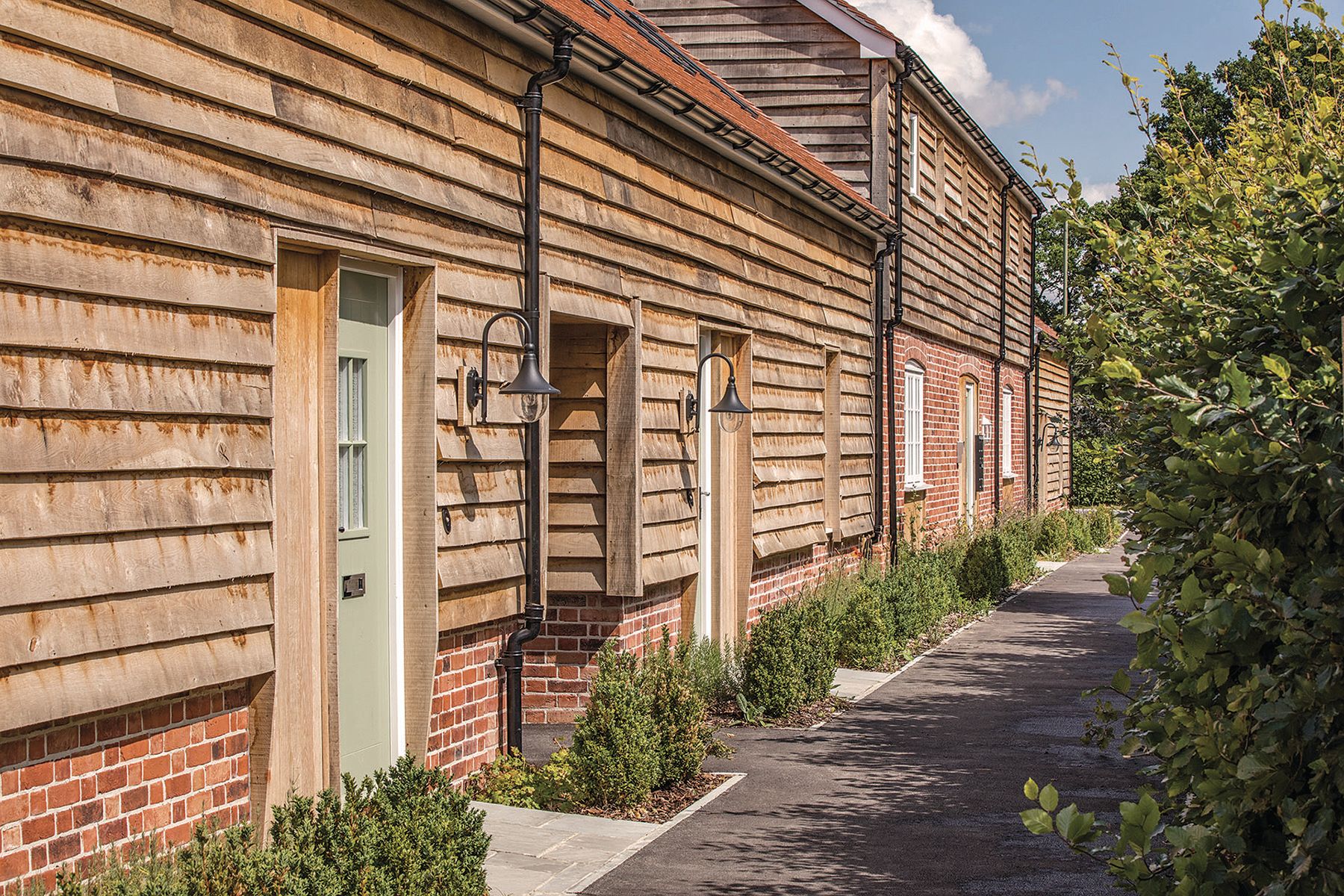 Landowner development on the outskirts of Romsey 