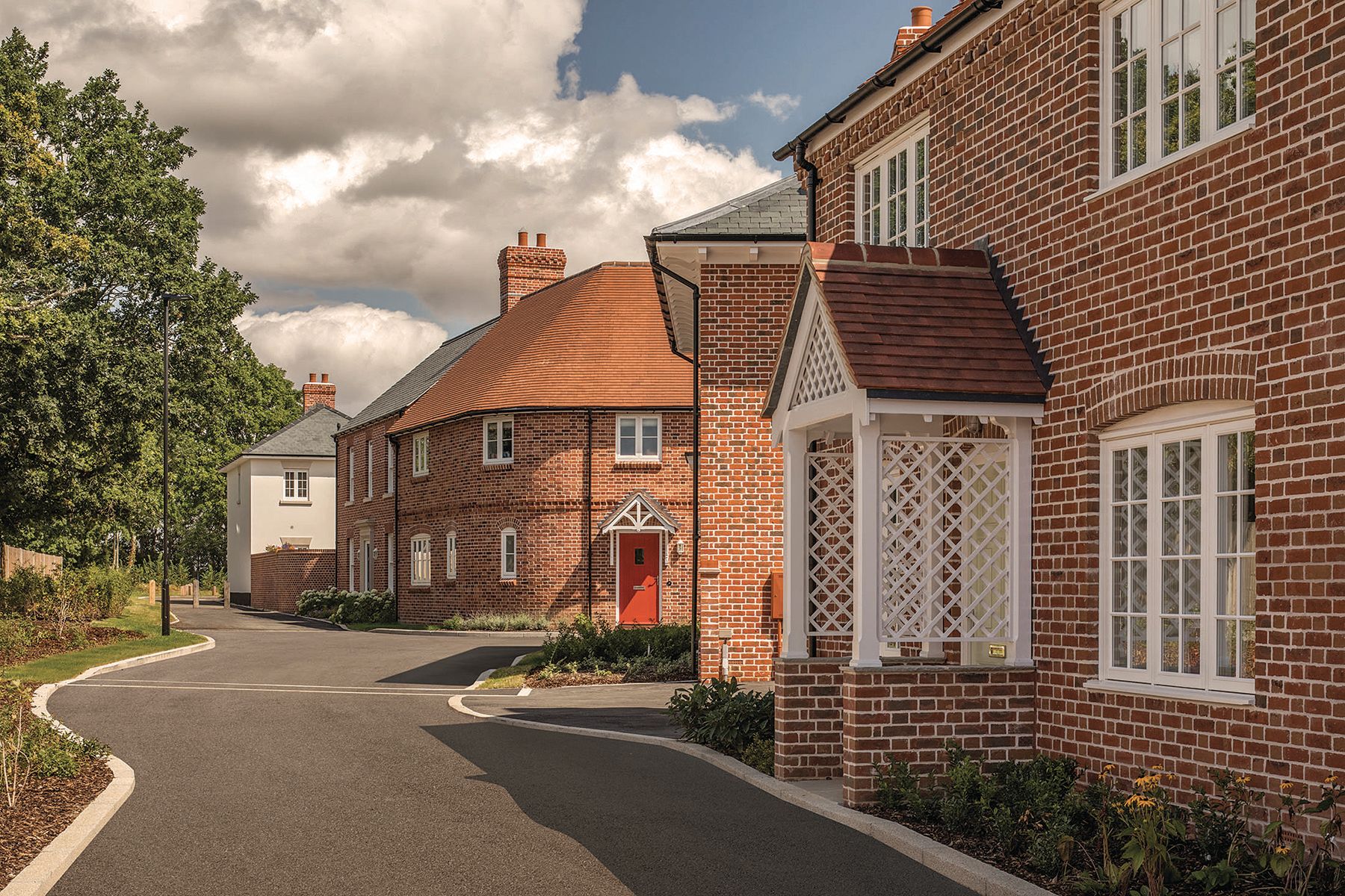 Landowner development on the outskirts of Romsey 