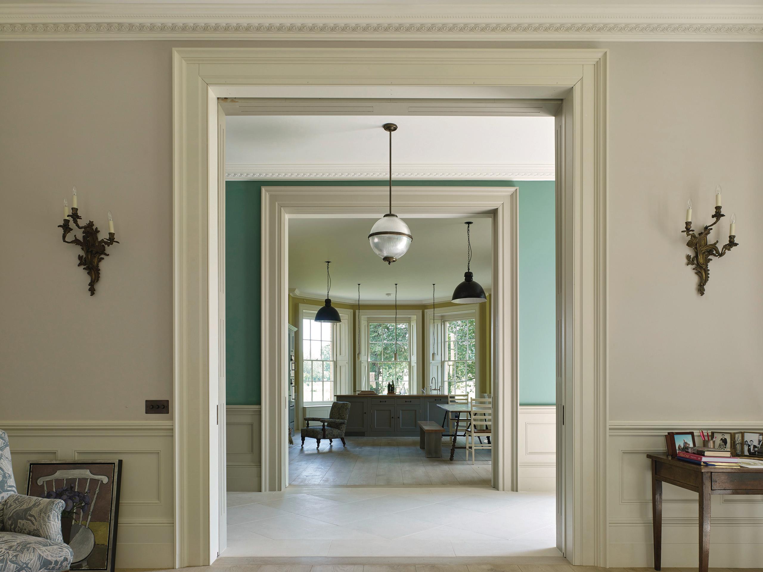 Modern Grange, a new regency house in Hampshire