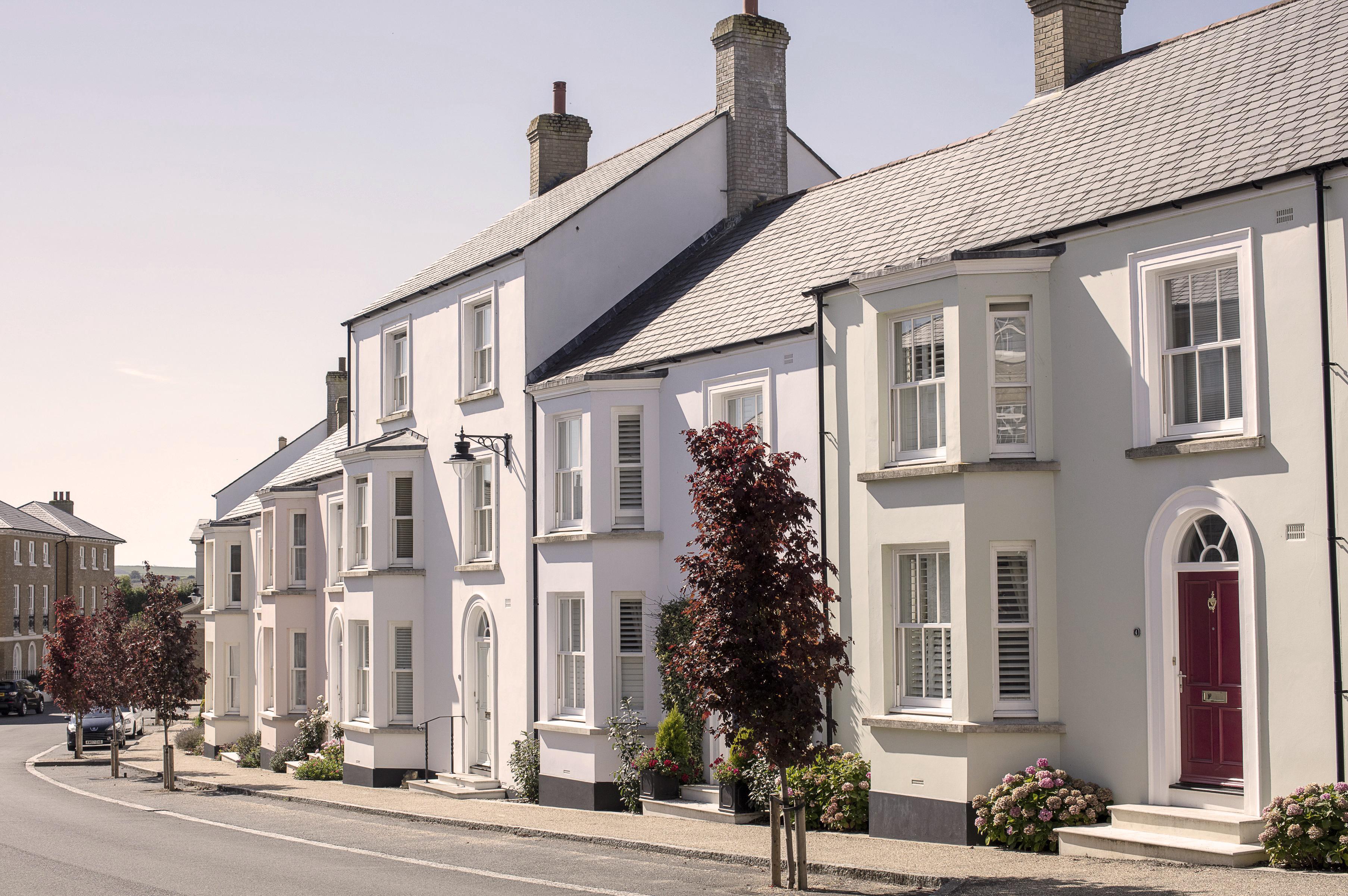 Poundbury urban design, an urban extension for Dorchester Dorset