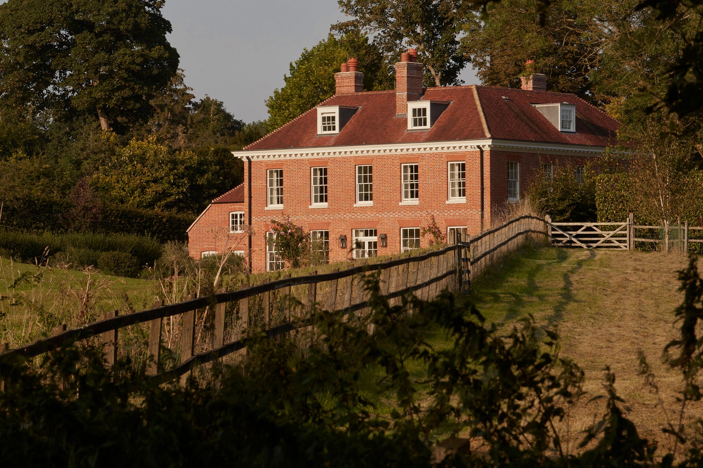 New classical style house in Hampshire