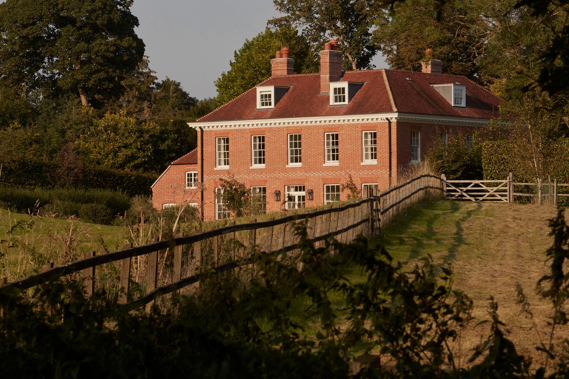 New classical style house in Hampshire