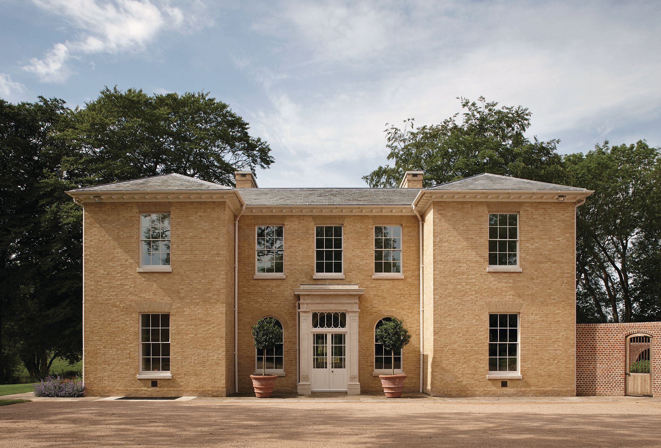 Modern Grange, a new regency house in Hampshire