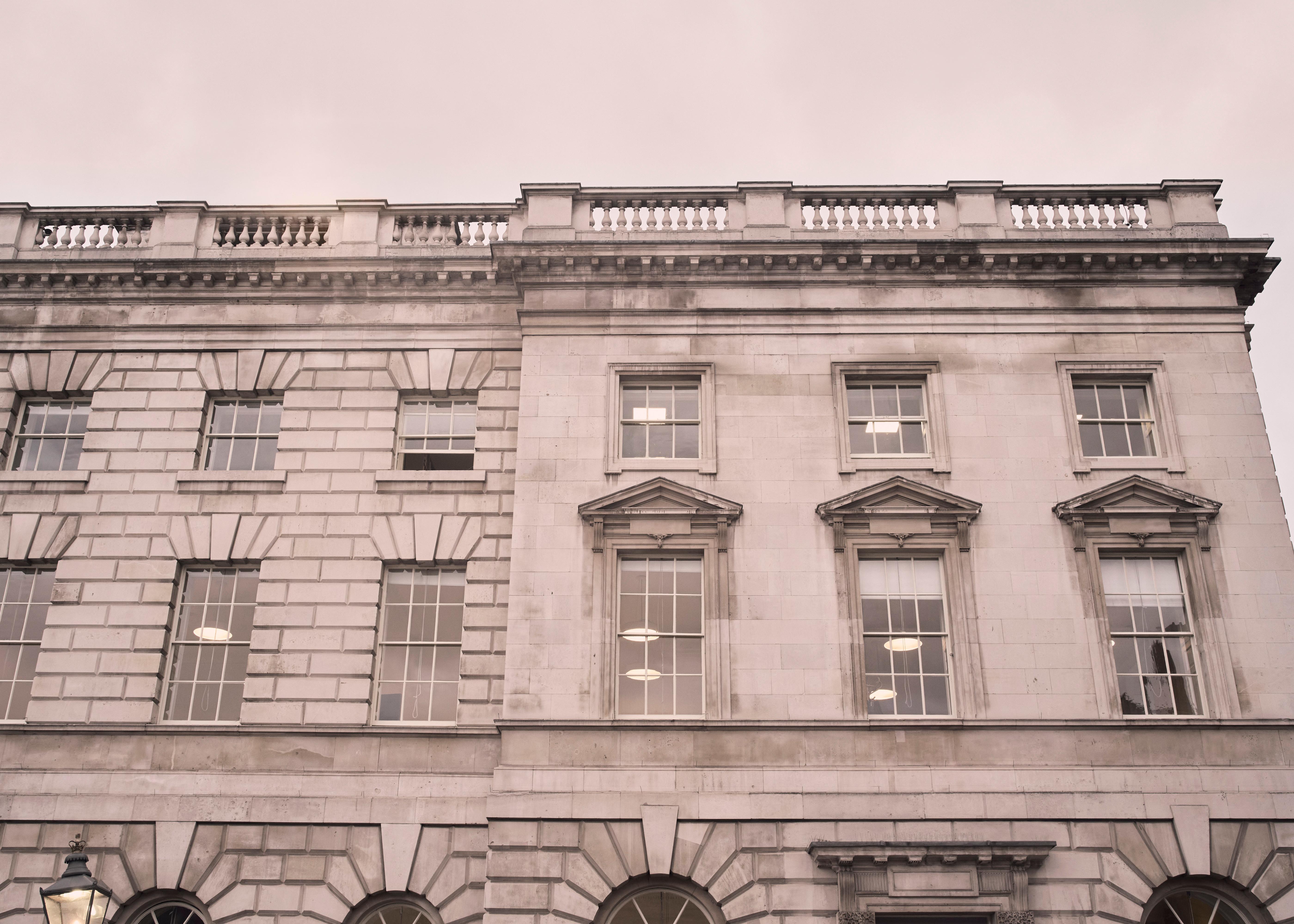 Photograph of ADAM Architecture's London Office, based in Somerset House, West Wing