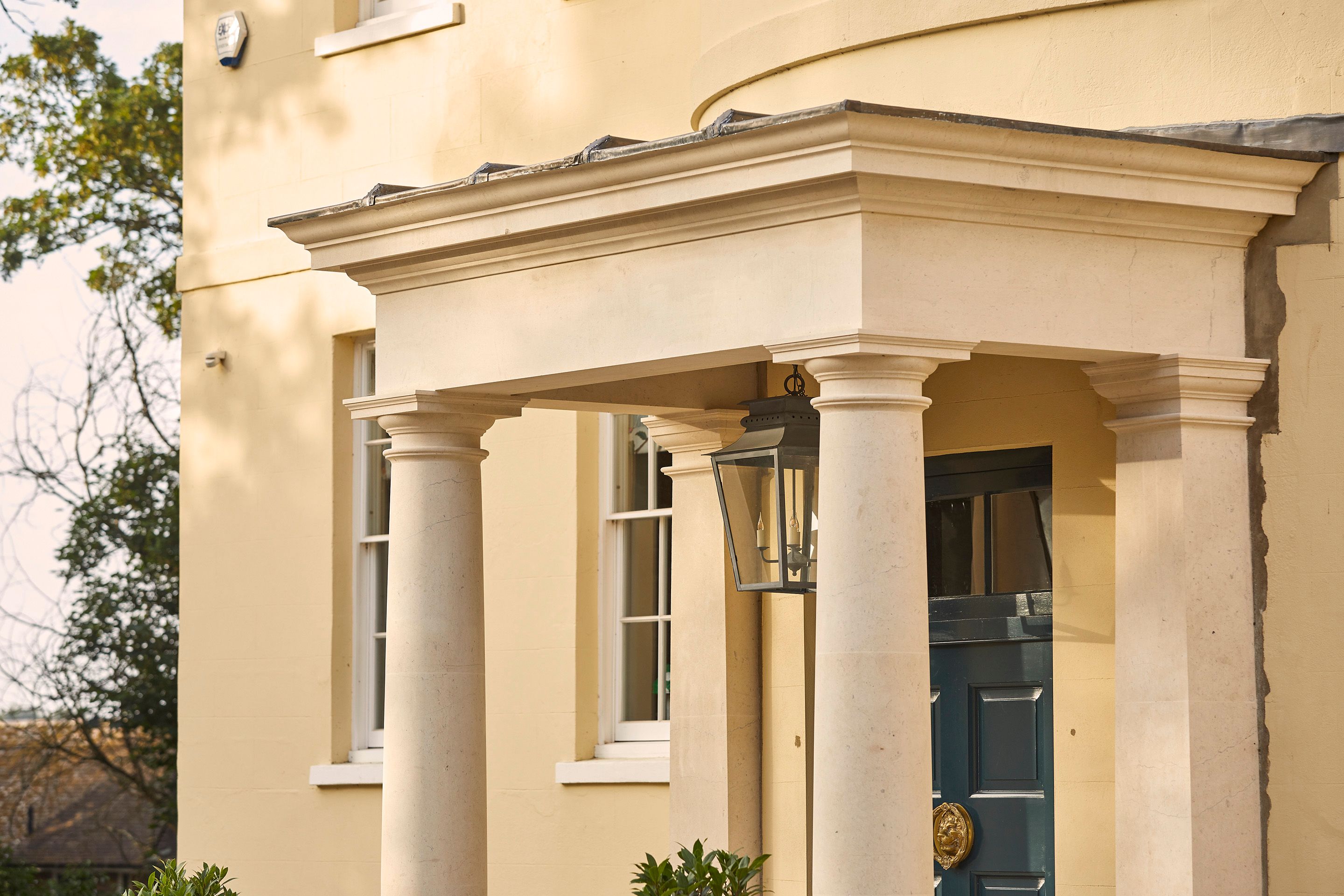 Front porch detail 